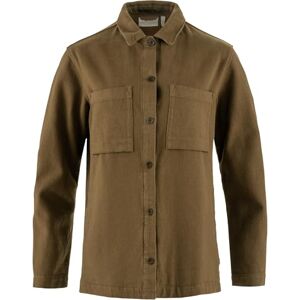 Fjällräven FJALLRAVEN 86986-265 Singi Flannel Overshirt W T-shirt dam trä brun storlek S, Trä brun, S Fjällräven FJALLRAVEN 86986-265 Singi Flannel Overshirt W T-shirt dam trä brun storlek S, Trä brun, S