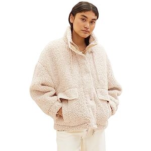 TOM TAILOR Denim Jacka för kvinnor, 34271 – beige teddy, XL TOM TAILOR Denim Jacka för kvinnor, 34271 – beige teddy, XL