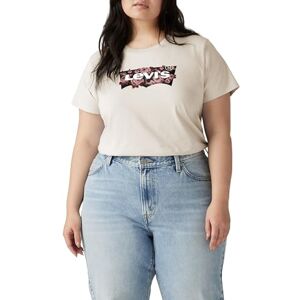 Levi's Pl Perfect Tee Rose Fill Plus Egern Grap, Rose Fill Plus Egern, XL plus size Levi's Pl Perfect Tee Rose Fill Plus Egern Grap, Rose Fill Plus Egern, XL plus size
