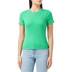 ONLY Kvinnors ONLNULAN S/S Slim Top CS JRS 2-pack t-shirt, chikory kaffe/förpackning: enkel grön, S ONLY Kvinnors ONLNULAN S/S Slim Top CS JRS 2-pack t-shirt, chikory kaffe/förpackning: enkel grön, S