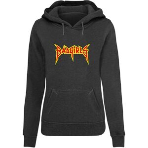 Tee Damhuvtröja Badgirls Hoody, avslappnad huvtröja med framtryck, normal passform, storlekar XS – 5XL, kol, S Tee Damhuvtröja Badgirls Hoody, avslappnad huvtröja med framtryck, normal passform, storlekar XS – 5XL, kol, S