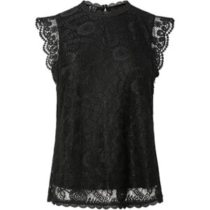PIECES Damtopp utan ärmar PCOLLINE spets, svart, XL PIECES Damtopp utan ärmar PCOLLINE spets, svart, XL