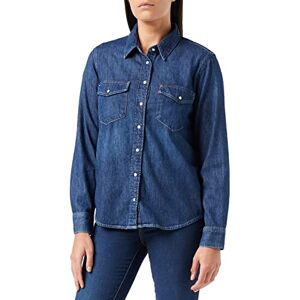 Levi's Västerländsk skjorta för kvinnor, Luftutrymme, L Levi's Västerländsk skjorta för kvinnor, Luftutrymme, L