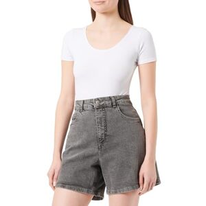 KAFFE Kaselna denim shorts casual byxor dam, Svart tvättad denim, 36 KAFFE Kaselna denim shorts casual byxor dam, Svart tvättad denim, 36