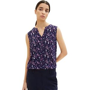 TOM TAILOR Damblusar, topp med mönster, 32815 – Marin Paisley-design, 40 TOM TAILOR Damblusar, topp med mönster, 32815 – Marin Paisley-design, 40