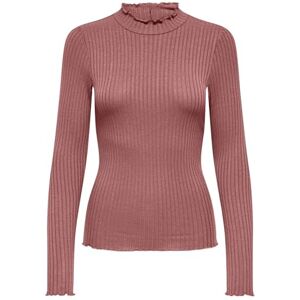 JDY fransiska Life L/S Hi-NCK Top Jr Noos, Med ros, XS JDY fransiska Life L/S Hi-NCK Top Jr Noos, Med ros, XS