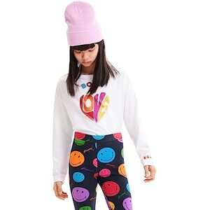 Desigual Ts_Jamie skjorta för flickor, Vit, 14 år Desigual Ts_Jamie skjorta för flickor, Vit, 14 år