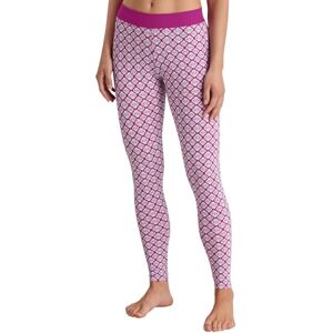 CALIDA Elastiska trendiga leggings med mjukt midjeband dam, hög midja med mjukt midjeband, Orkidé blomma, 48/50 SE CALIDA Elastiska trendiga leggings med mjukt midjeband dam, hög midja med mjukt midjeband, Orkidé blomma, 48/50 SE