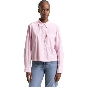 TOM TAILOR Denim damblus, 39185 – mjuk mauve vit remsa, XXL TOM TAILOR Denim damblus, 39185 – mjuk mauve vit remsa, XXL