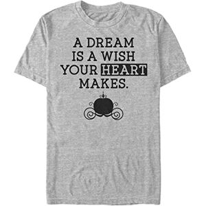 Disney Askungen Dröm Önska Ekologisk Kortärmad T-shirt, Melange grå, S Disney Askungen Dröm Önska Ekologisk Kortärmad T-shirt, Melange grå, S