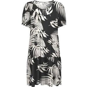 ONLY Onlnova Life Vis Thea Kh Dress AOP, svart, XS ONLY Onlnova Life Vis Thea Kh Dress AOP, svart, XS
