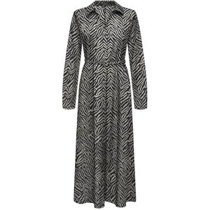 ONLY Onlnova Life Elite L/S Renna Long Dress, svart, XS ONLY Onlnova Life Elite L/S Renna Long Dress, svart, XS