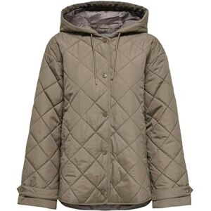 ONLY Onljuliet Quilted Hood Jacka Noos OTW, Valnöt, x_s ONLY Onljuliet Quilted Hood Jacka Noos OTW, Valnöt, x_s