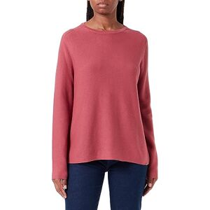 camel active basic stickad tröja för kvinnor med rund hals sweatshirt, rödbrun, S camel active basic stickad tröja för kvinnor med rund hals sweatshirt, rödbrun, S