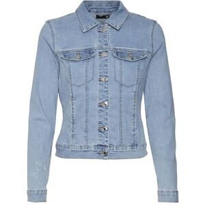 VERO MODA VMLUNA LS Slim DNM jacka Mix GA NO 10279492, Ljusblå denim, XS VERO MODA VMLUNA LS Slim DNM jacka Mix GA NO 10279492, Ljusblå denim, XS