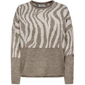 ONLY Onljade Animal Ls O-Neck KNT Noos, Sjöjungfru, XS ONLY Onljade Animal Ls O-Neck KNT Noos, Sjöjungfru, XS