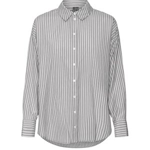 VERO MODA VMFANNI LS skjorta WVN GA NOOS, Handtag/ränder: sana, M VERO MODA VMFANNI LS skjorta WVN GA NOOS, Handtag/ränder: sana, M