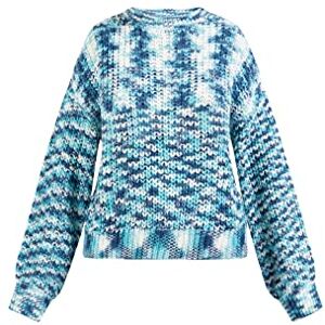Sookie Stickad tröja för kvinnor, 12425321-SO01, blå, flerfärgad, XS/S, Blå flera färger, XS/S Sookie Stickad tröja för kvinnor, 12425321-SO01, blå, flerfärgad, XS/S, Blå flera färger, XS/S