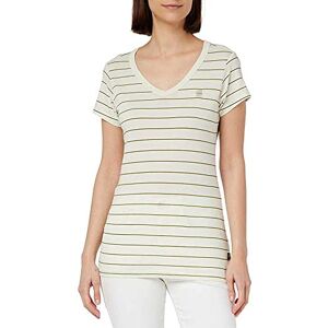 G-STAR RAW Damer Eyben Slim Top Over Dyed, Flerfärgad (Lightest Sky/Avokado Stripe D21314-c483-d846), XS G-STAR RAW Damer Eyben Slim Top Over Dyed, Flerfärgad (Lightest Sky/Avokado Stripe D21314-c483-d846), XS