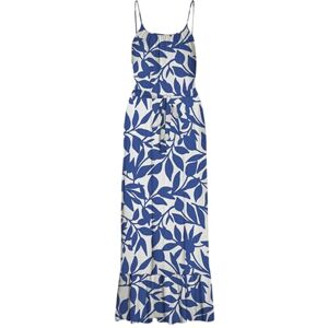 VERO MODA Vmeasy Joy 7/8 Strap Dress WVN Ga, Vit, M VERO MODA Vmeasy Joy 7/8 Strap Dress WVN Ga, Vit, M