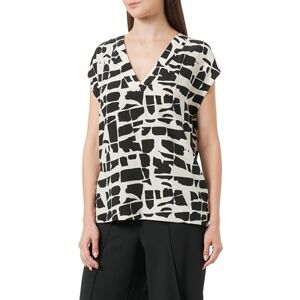 s.Oliver BLACK LABEL kortärmad blus för kvinnor, Svart (9999), 36 s.Oliver BLACK LABEL kortärmad blus för kvinnor, Svart (9999), 36