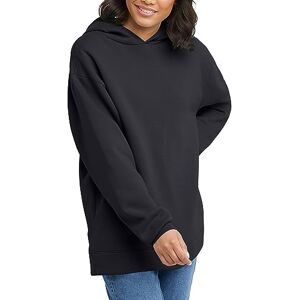 Hanes Women's EcoSmart Fleece Hoodie, Cotton Sweatshirt for Women, Kanga Pocket Ebony Hanes Women's EcoSmart Fleece Hoodie, Cotton Sweatshirt for Women, Kanga Pocket Ebony