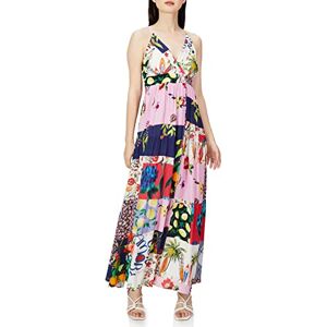 Desigual Damer 21WWVW809019S klänning, flerfärgad, S Desigual Damer 21WWVW809019S klänning, flerfärgad, S