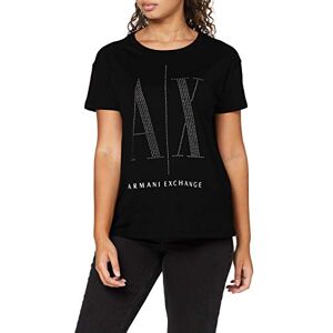Giorgio Armani T-shirt för kvinnor, Svarta knappar, XS Giorgio Armani T-shirt för kvinnor, Svarta knappar, XS