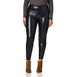 HUE Women's Sleek Effect High Waist Leggings, Navy, X-Large HUE Women's Sleek Effect High Waist Leggings, Navy, X-Large