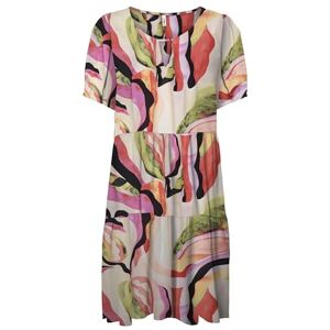 ONLY Onlnova Life Vis Thea Kh Dress AOP, kiwi, XS ONLY Onlnova Life Vis Thea Kh Dress AOP, kiwi, XS