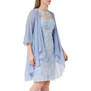 Gina Bacconi Broderad klänning och chiffongjacka för kvinnor cocktail, Hortensia, 36 SE Gina Bacconi Broderad klänning och chiffongjacka för kvinnor cocktail, Hortensia, 36 SE