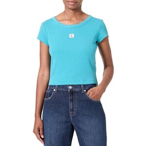 Calvin Jeans t-shirts för kvinnor, Grön (Tuscan Blågrön), M Calvin Jeans t-shirts för kvinnor, Grön (Tuscan Blågrön), M