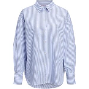 JJXX JACK & JONES Jxjamie Ls Relaxed Poplin Shirt Noos dam Blus, Navy Blazer/ränder: ränder, M JJXX JACK & JONES Jxjamie Ls Relaxed Poplin Shirt Noos dam Blus, Navy Blazer/ränder: ränder, M