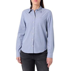 GANT REG Classic POPLIN randig skjorta, Greyish Blue, 40 GANT REG Classic POPLIN randig skjorta, Greyish Blue, 40