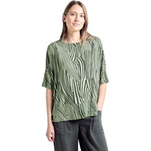 Cecil Oversize T-shirt, Cool khaki, L Cecil Oversize T-shirt, Cool khaki, L
