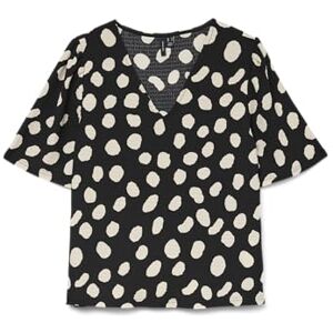 VERO MODA Vmfriga 2/4 V-ringad topp JRS Ga, svart, XL, Svart, XL VERO MODA Vmfriga 2/4 V-ringad topp JRS Ga, svart, XL, Svart, XL