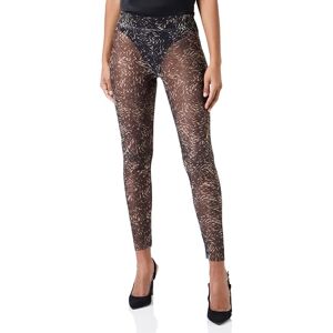 Cream Kvinnors leggings med full längd smal passform elastiskt midjeband dam, Grafiska djur grå, S Cream Kvinnors leggings med full längd smal passform elastiskt midjeband dam, Grafiska djur grå, S