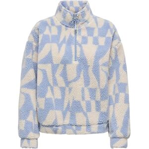 ONLY Onlnew Janne L/S halvdragkedja låda SWT, Kentucky Blå, S ONLY Onlnew Janne L/S halvdragkedja låda SWT, Kentucky Blå, S