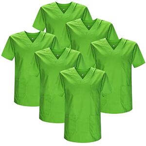 MISEMIYA 6-pack Sjukvårdshjälm Unisex LÄKARE Sjuksköterska Sjuksköterska Sjukvår, Apple Green 21, XS MISEMIYA 6-pack Sjukvårdshjälm Unisex LÄKARE Sjuksköterska Sjuksköterska Sjukvår, Apple Green 21, XS