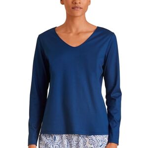 CALIDA Damer Favourites Paisley T-shirt, Sodalitblå, 32/34 SE CALIDA Damer Favourites Paisley T-shirt, Sodalitblå, 32/34 SE