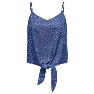 ONLY Onlnova Azure Knot Singlet Ptm, Mellanblå denim, S ONLY Onlnova Azure Knot Singlet Ptm, Mellanblå denim, S