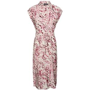 PIECES dam Pckoi Sl Dress Bc blusklänning, Vild rosa/tie dye, S PIECES dam Pckoi Sl Dress Bc blusklänning, Vild rosa/tie dye, S