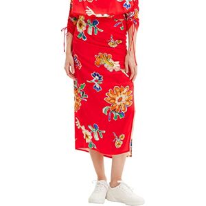 Desigual dam kjol, röd, XL Desigual dam kjol, röd, XL