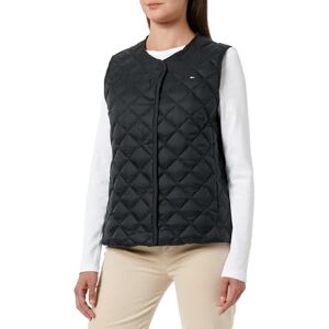 Tommy Hilfiger dam LW DOWN quiltad krage väst WW0WW43214 väst, svart, M, svart (svart), M Tommy Hilfiger dam LW DOWN quiltad krage väst WW0WW43214 väst, svart, M, svart (svart), M