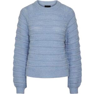 PIECES Damer Pcjayda Ls O-hals stickad Noos stickad tröja, hydrangea, M PIECES Damer Pcjayda Ls O-hals stickad Noos stickad tröja, hydrangea, M