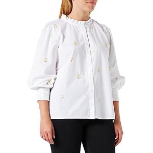 KAFFE Kananni skjorta blus dam, krita, 42 KAFFE Kananni skjorta blus dam, krita, 42