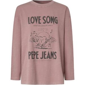 Pepe Jeans dam BEE t-shirt, rosa (skiffer rosa), L, Rosa (skiffer rosa), L Pepe Jeans dam BEE t-shirt, rosa (skiffer rosa), L, Rosa (skiffer rosa), L