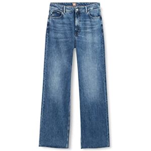 Boss Kvinnors mode Wide 4.0 jeansbyxor, medium blå, 32 Boss Kvinnors mode Wide 4.0 jeansbyxor, medium blå, 32