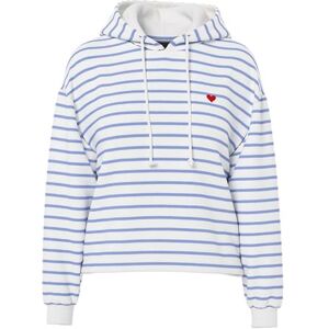 PIECES Pcchilli Ls huvtröja ränder Emb Noos Bc, Molndansare, M PIECES Pcchilli Ls huvtröja ränder Emb Noos Bc, Molndansare, M