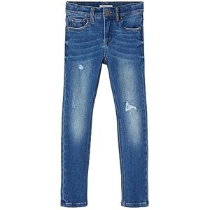 NAME IT Pojke jeans morot fit, Mörkblå denim NAME IT Pojke jeans morot fit, Mörkblå denim
